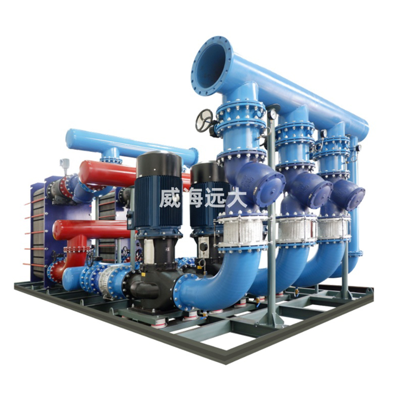 湖南水-水板式換熱機組5