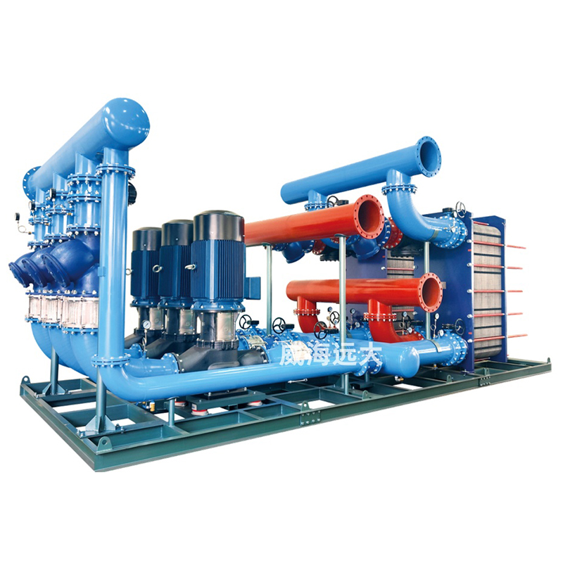 湖南水-水板式換熱機組6